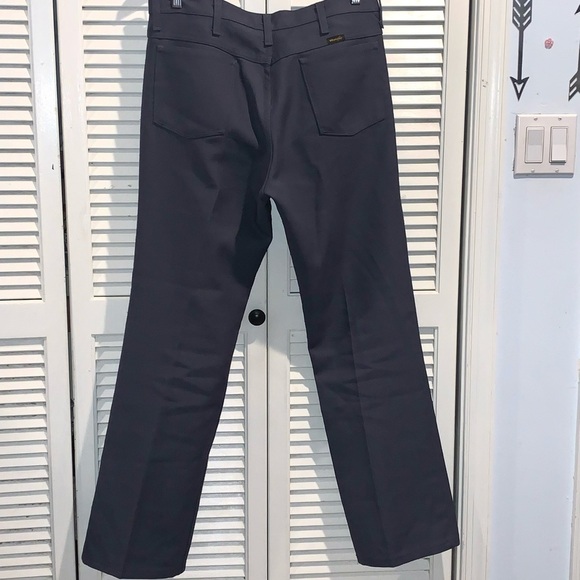 Wrangler Gray Blue Straight Leg Pants Size 34/32 - Picture 6 of 7